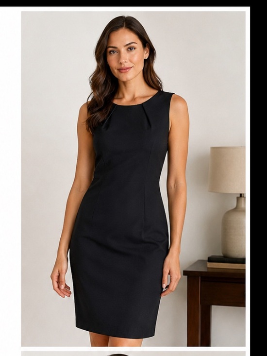 T Tahari Dresses & Skirts - T by Tahari Classic Black Sleeveless Sheath Cocktail Dress